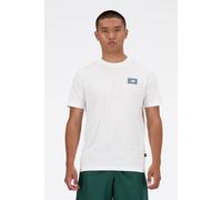 NEW BALANCE Herren Shirt Mens Lifestyle T-Shirt (MT41584) XL WHITE (MT41584WT)
