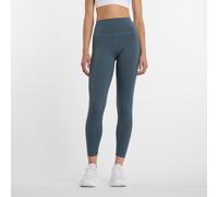 New Balance Damen NB Sleek Pocket High Rise Legging 25" in Grau, Poly-Strick, Größe M