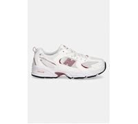 New Balance Sportschuhe Sneakers für Jungen 530 1MV Weiß Rosa Lifestyle, Weiß Rosa, 37 EU
