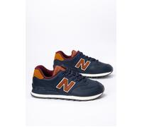 Sneaker NEW BALANCE "ML574", Gr. 43, nb navy, clas, Leder, Textil, sportlich, Schuhe (33357637-43) nb navy, clas