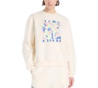 New Balance NYC Marathon Fleece Crew Sweatshirt S weiß