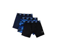 New Balance Premium 6 Inch Boxer Shorts Multipack In Blue/black Größe: M | Unterhosen Outlet | Herren | Blau
