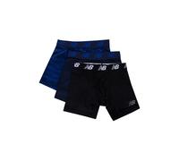 New Balance Premium 6 Inch Boxer Shorts Multipack In Blue/black Größe: M | Unterhosen Outlet | Herren | Blau