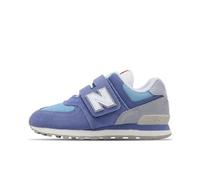 New Balance 574 Hook And Loop Junior Sneaker lila/grau/weiß - 35