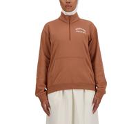New Balance Walnut Damen S New Balance Quarter Zip Sweatshirt