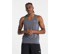 New Balance Race Day Tank Graphite Größe: S | Sportshirts Outlet | Herren