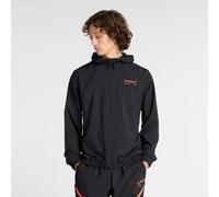New Balance Herren Trainingsjacke REIMAGINED WOVEN GRAPHIC, schwarz, Gr. M