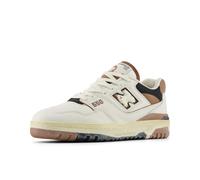 New Balance Scarpa Lifestyle - Leather Synthetic Textile, BB550VGC, Weiß und bunt, 45 EU