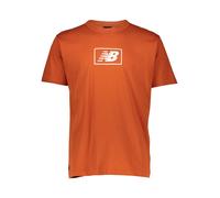 NEW BALANCE Herren Shirt NB Essentials Logo T-Shirt ROX M (0196652830581)
