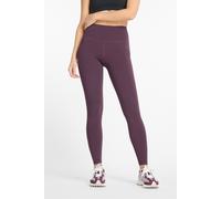 New Balance Sleek Pocket High Rise Legging In Plum Größe: S | Sport-Leggings Outlet | Damen | Magenta