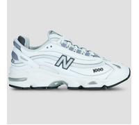 New Balance Unisex 1000 in Weiß/Grau, Synthetik, Größe 36