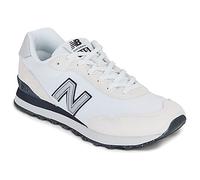 Sneaker NEW BALANCE "515", Herren, Gr. 45, weiß (nb 103 weiß, schwarz night, silber metallic), Leder, Textil, Schuhe Sneaker (79603731-45) nb 103 weiß, schwarz night, silber metallic