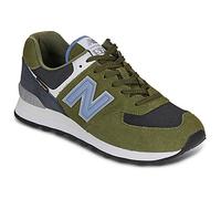 Sneaker NEW BALANCE "574", Damen, Gr. 44,5, lighter nb burgundy, Leder, Synthetik, Textil, Schuhe Sneaker (34678445-44,5) lighter nb burgundy