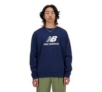 New Balance Sport Essentials Fleece Logo Crew - NB Navy, NB Navy, Small-Medium