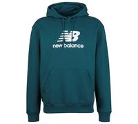 New Balance - Sport Essentials Fleece Logo Hoodie - Hoodie, Gr. S, blau (MedusaGreen)
