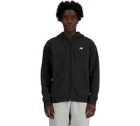 New Balance Sport Essentials French Terry Logo Full Zip Kapuzenjacke schwarz - M
