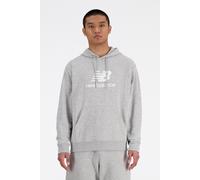 New Balance Sport Essentials French Terry Logo Hoodie grau - L