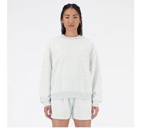 New Balance Sport Essentials French Terry Small Logo Crew women Sweatshirts grey in Größe:M