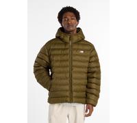 New Balance Sport Essentials Hooded Puffer Woodland Größe: M | Winterjacken Outlet | Herren