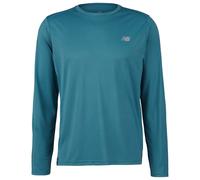 New Balance - Sport Essentials L/S - Laufshirt, Gr. XXL, türkis (BigTeal)