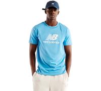 New Balance - Sport Essentials Logo T-Shirt - T-Shirt, Gr. M, blau (AnalogBlue)