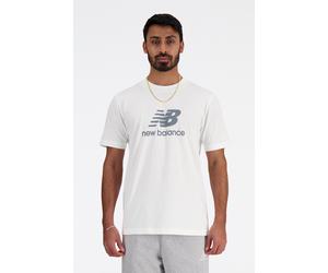 New Balance Sport Essentials Logo T-shirt White Größe: L | Sportshirts Outlet | Herren | Weiß