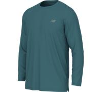 New Balance Sport Essential Shirt Herren M Blau