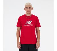 New Balance Stacked Logo T-Shi TRE teamred S TRE teamred