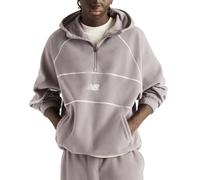 NEW BALANCE Trackside Polar Fleece Hoodie Herren | grey | L
