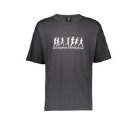 New Balance Trainingsshirt "Athletics" in Anthrazit - Größe M | Herren Sportshirts