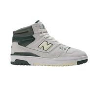 New Balance Unisex 650 in Weiß/Grün/Gelb, Leather, Größe 41.5 BB650RVG