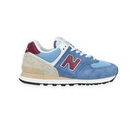 New Balance Unisex 574 in Blau, Wildleder/Mesh, Größe 38.5