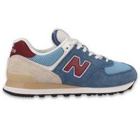 New Balance Unisex 574 in Blau, Wildleder/Mesh, Größe 37.5