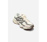 New Balance Unisex 9060 in Beige/Weiß, Wildleder/Mesh, Größe 37