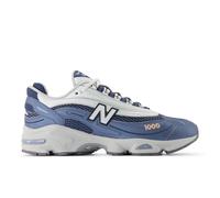 New Balance Unisex 1000 in Blau/Grau/Orange, Synthetik, Größe 44.5