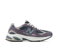 New Balance Unisex 2010 in Grau/Blau/Weiß, Wildleder/Mesh, Größe 44