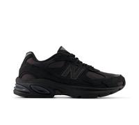 New Balance Unisex 2010 in Schwarz/Grau, Leder, Größe 42.5