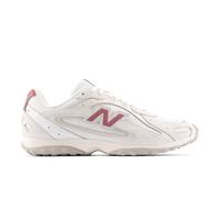 New Balance Unisex 204L in Weiß/Rot, Leder, Größe 43