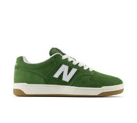 New Balance Unisex 480 in Grün/Weiß, Wildleder/Mesh, Größe 44