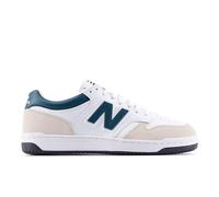 New Balance Unisex 480 L in Weiß/Grün, Mesh, Größe 37.5