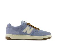 New Balance Unisex 480P in Grau/Braun, Wildleder/Mesh, Größe 47.5