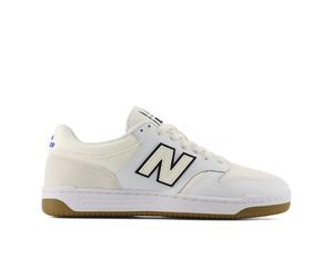 New Balance Unisex 480P in Weiß/Grau, Mesh, Größe 38