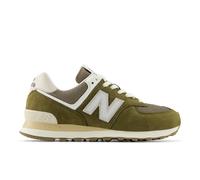 New Balance Unisex 574 in Beige/Grau, Wildleder/Mesh, Größe 39.5