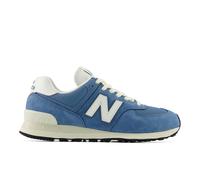 New Balance Unisex 574 in Blau/Beige, Wildleder/Mesh, Größe 40.5