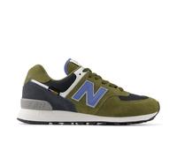 New Balance Unisex 574 in Braun/Blau, Wildleder/Mesh, Größe 42.5