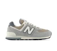 New Balance Unisex 574 in Grau/Braun, Wildleder/Mesh, Größe 41.5