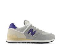 New Balance Unisex 574 in Grau, Wildleder/Mesh, Größe 37.5