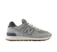 New Balance Unisex 574 in Grau, Wildleder/Mesh, Größe 42