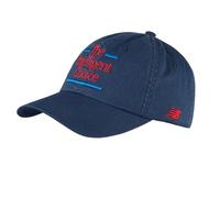 New Balance Unisex 6 Panel The Intelligent Choice Graphic, Herren & Damen NB Mützen, Einheitsgröße, Marineblau, Einheitsgröße