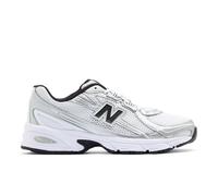 New Balance Unisex 740 in Weiß/Grau/Schwarz, Synthetik, Größe 38.5